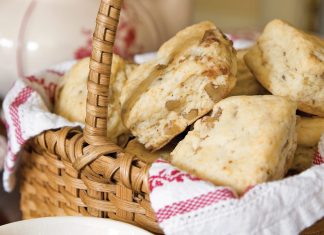 Fig and Honey Scones