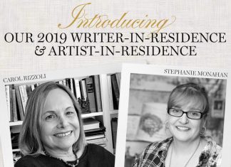 Meet Our 2019 Writer-in-Residence and Artist-in-Residencew