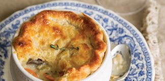 Root Vegetable–Chicken Pot Pie