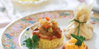 Welsh Rarebit Croustades with Plum Tomatoes
