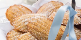 Orange Blossom Honey Madeleines