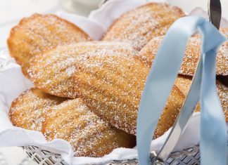Orange Blossom Honey Madeleines