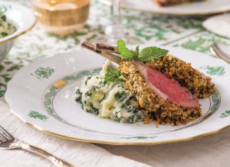 Herb-Crusted Rack of Lamb