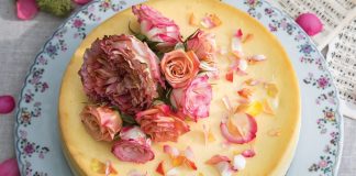 Rose Petal Cheesecake