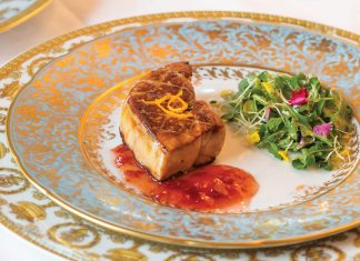 Foie Gras with Sour Cherry Marmalade
