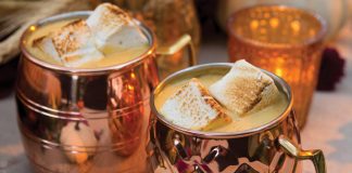 Pumpkin–White Chocolate Hot Chocolate