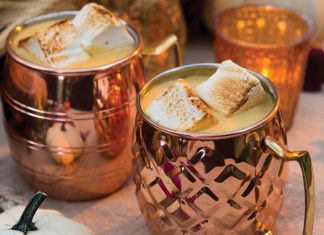 Pumpkin–White Chocolate Hot Chocolate