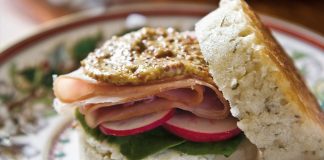 Rosemary Crumpet Sandwiches