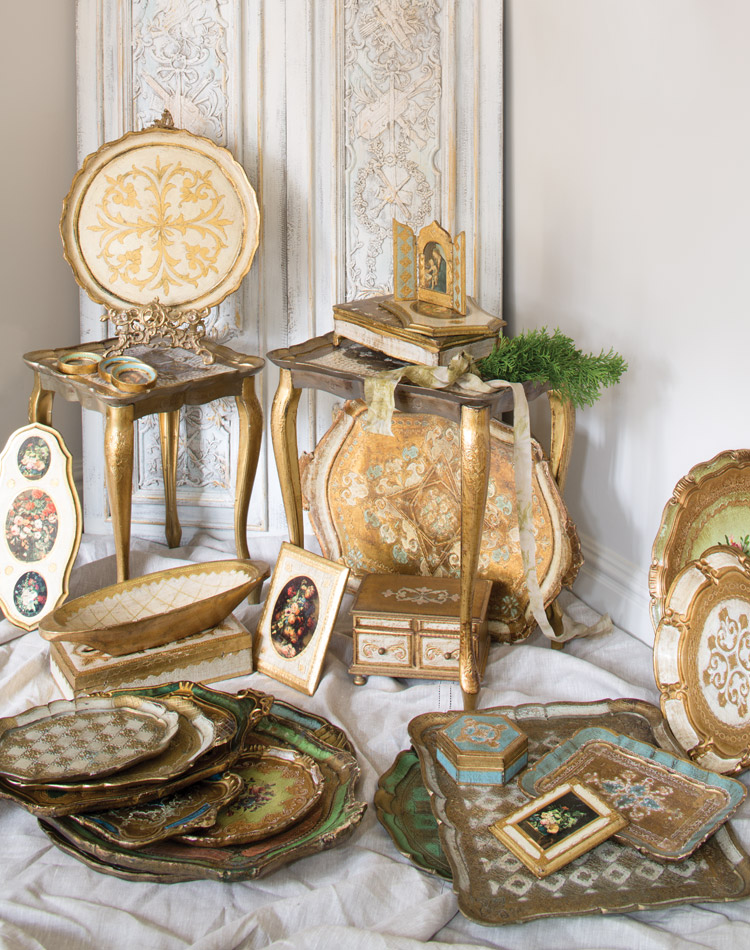 Flourished in Gold