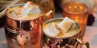 Pumpkin–White Chocolate Hot Chocolate