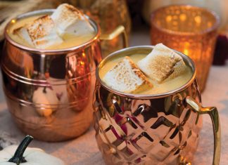 Pumpkin–White Chocolate Hot Chocolate