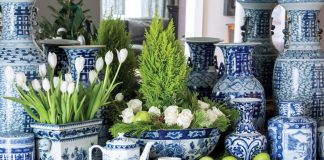 Blue & White Teatime