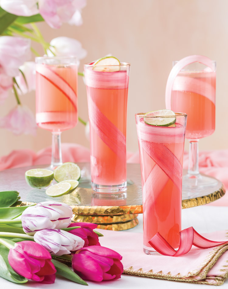 Blushing Rhubarb