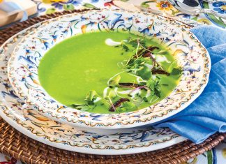 Chilled English Pea Soup