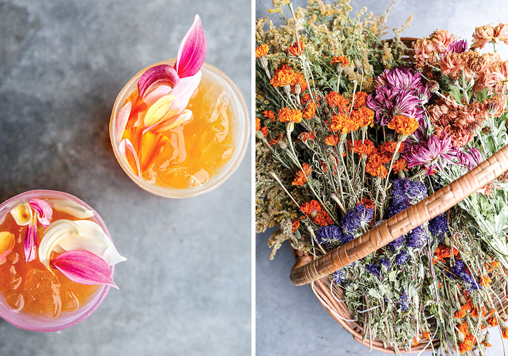 Sip a Floral-Inspired Artisanal Cocktail