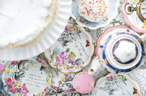 Hayley Solano's Alice in Wonderland bookclub teatime