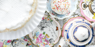 Hayley Solano's Alice in Wonderland bookclub teatime