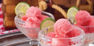 Watermelon-Lime Sorbet Recipe
