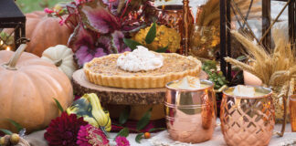 Fall Baking Preview: Walnut, Bourbon, and Salted Caramel Tart.