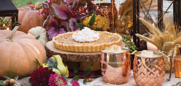 Fall Baking Preview: Walnut, Bourbon, and Salted Caramel Tart.