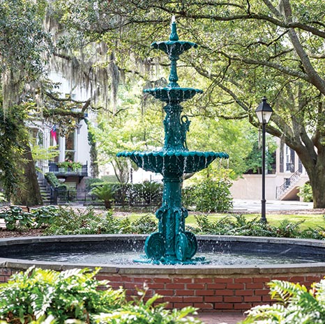 Savannah, GA fountain