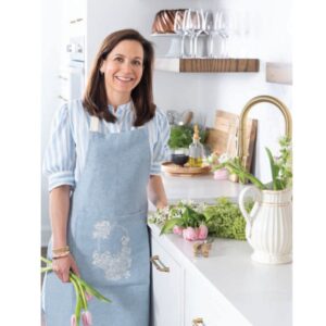 Flower Basket Apron- Victoria exclusive