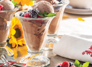 Our easy no-churn recipe for Dark Chocolate Custard Ice Cream will be worth making throughout the summer.