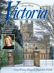 Victoria Jan Feb Cover featuring Lady Carnarvon
