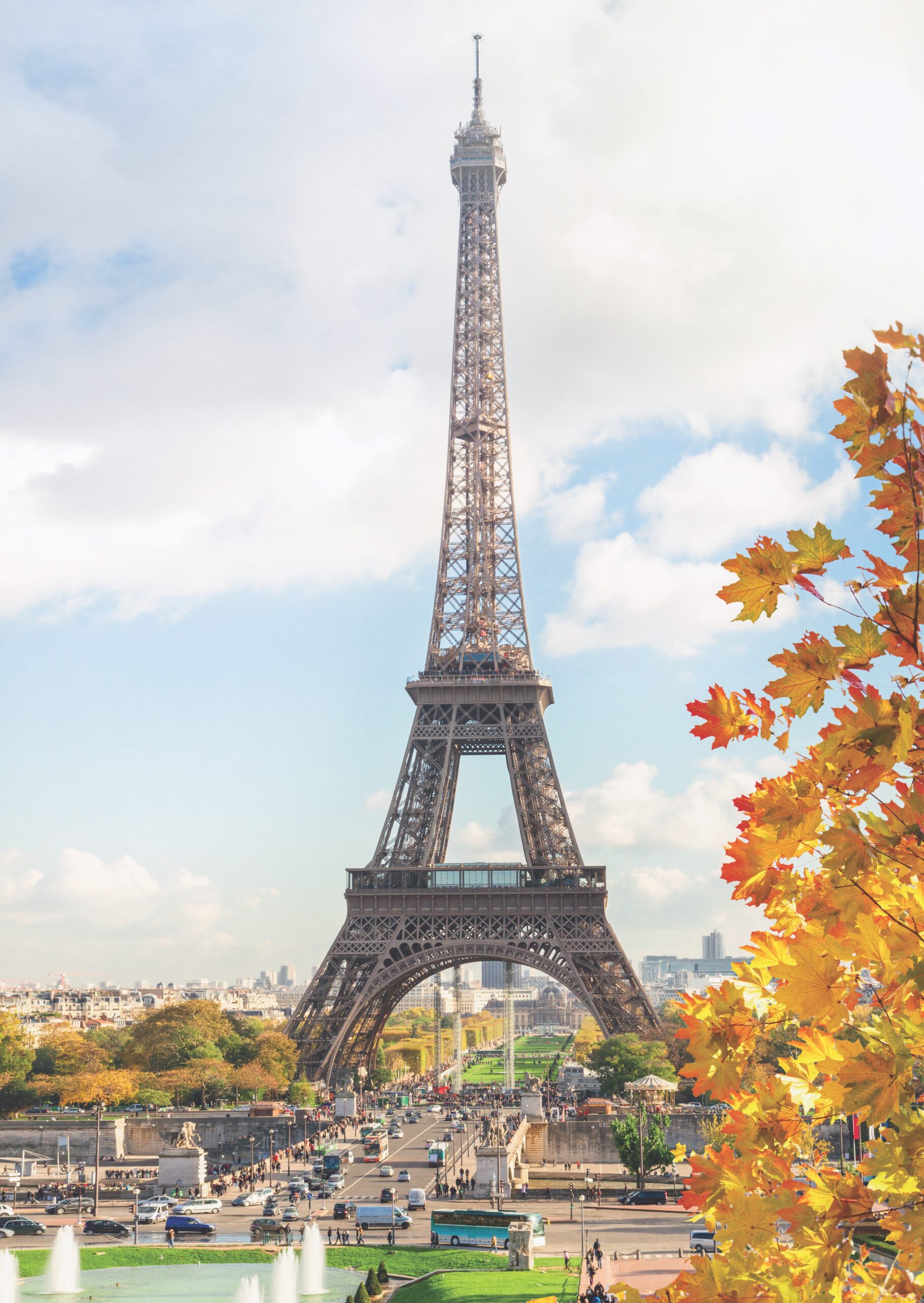 Eiffel Tower and Paris cityscape