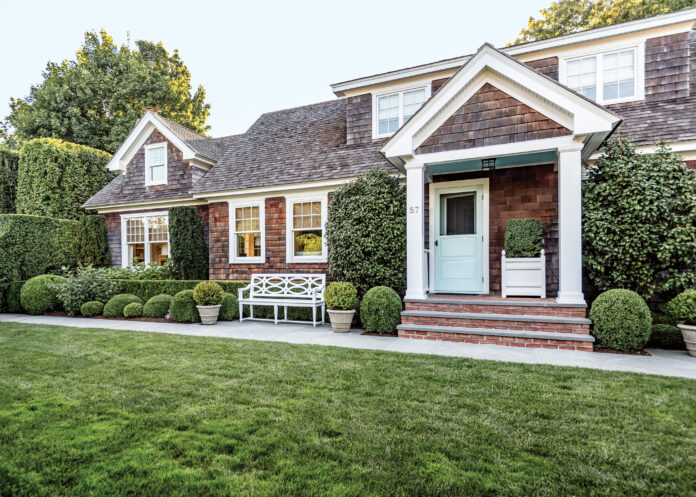 Exterior of East Hamptons Cottage
