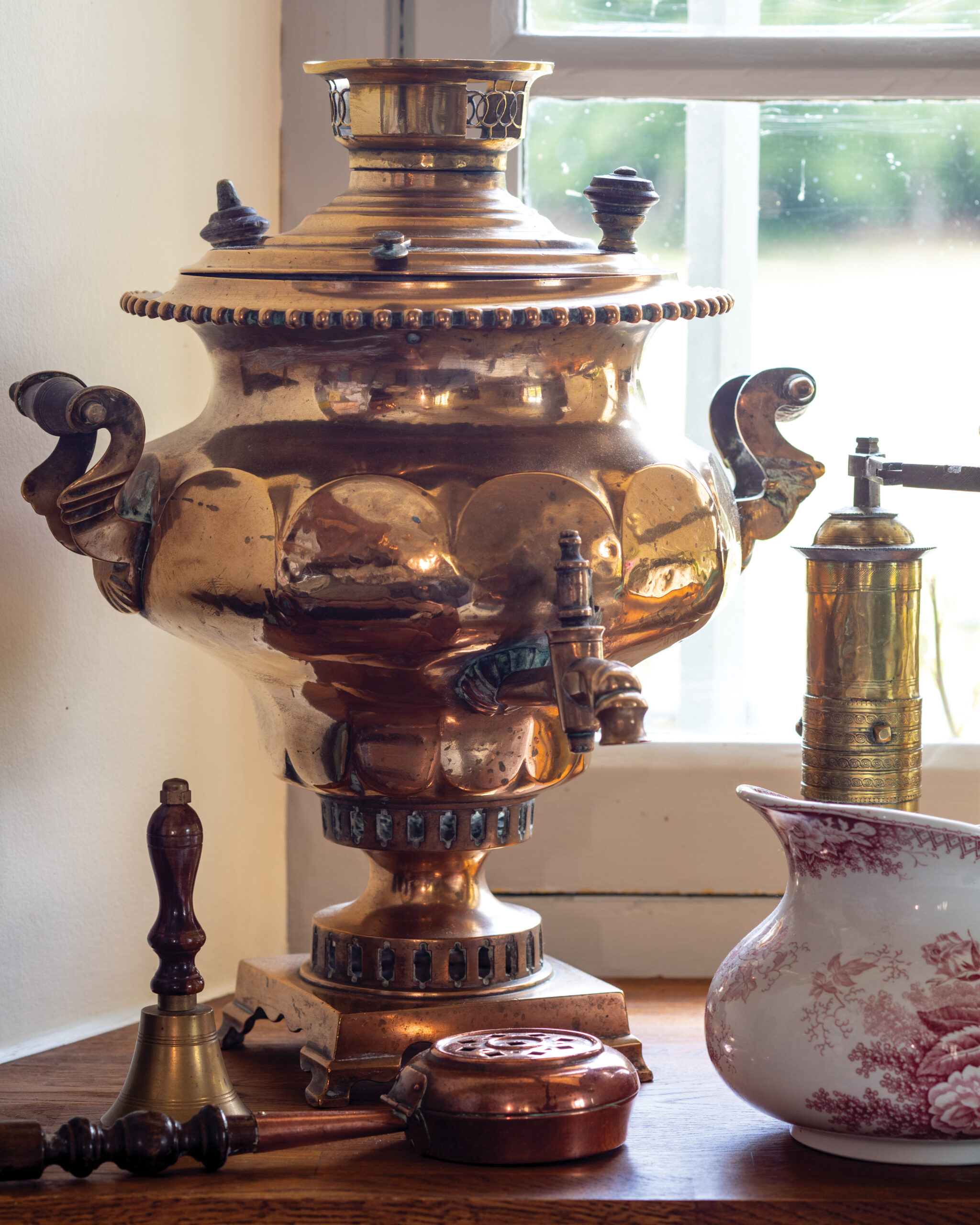 Antique copper from Chateau Ville Du Bois