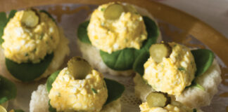 Egg Mayonnaise Canapés