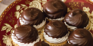 Chocolate Marshmallow Tea Cakes