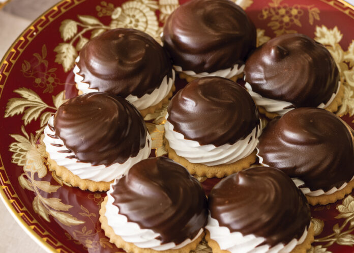 Chocolate Marshmallow Tea Cakes