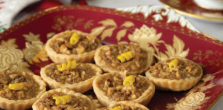 Lemon-Ginger Walnut Tartlets Lemon-Ginger Walnut Tartlets