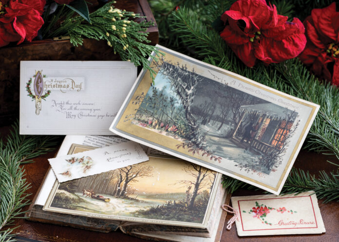 Antique Christmas cards