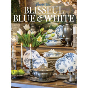 Blissful blue and white cover