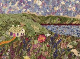 Nell Stritch Creates Pressed Floral Art