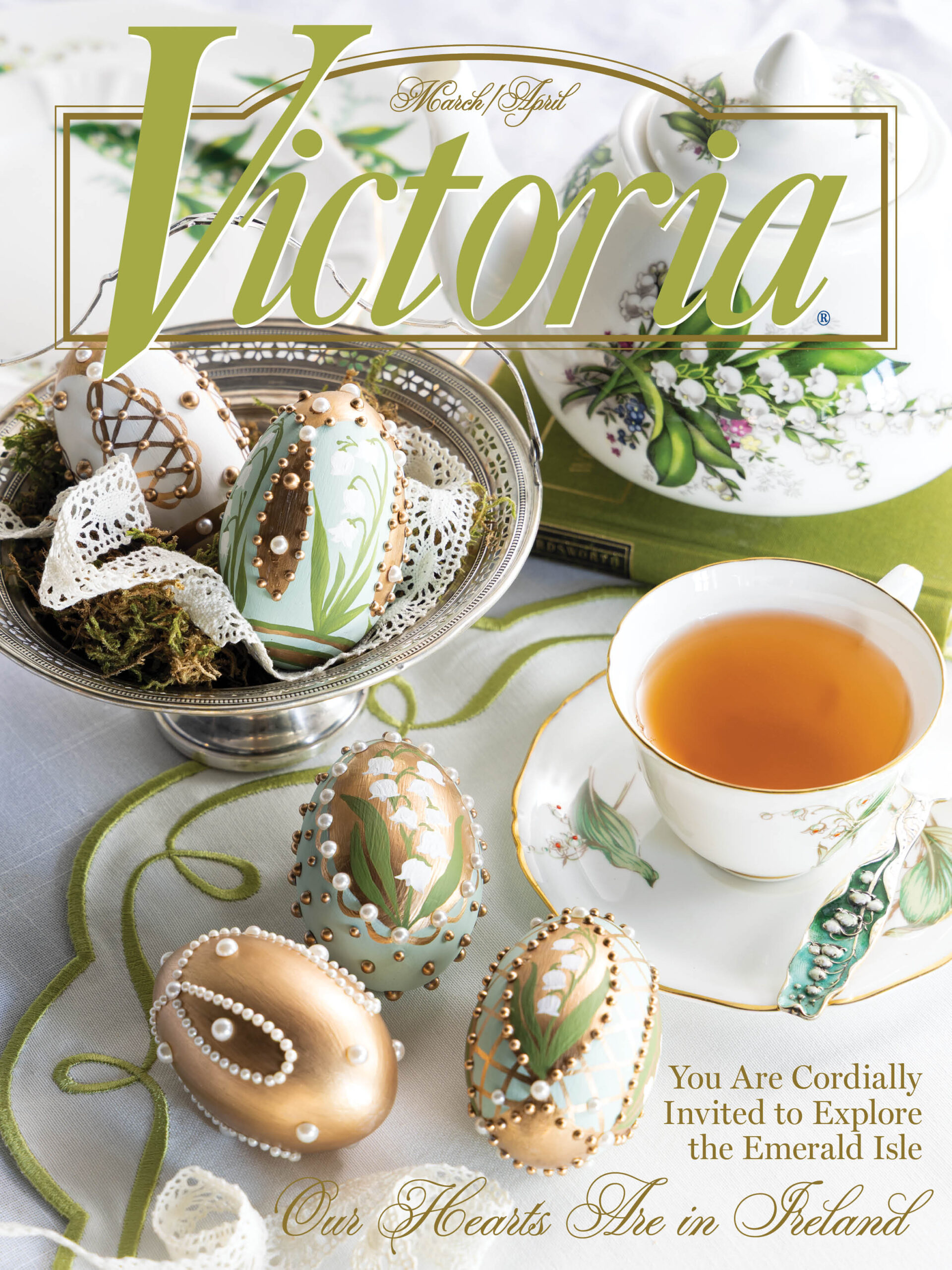 cover of Victoria magazine March/April issue
